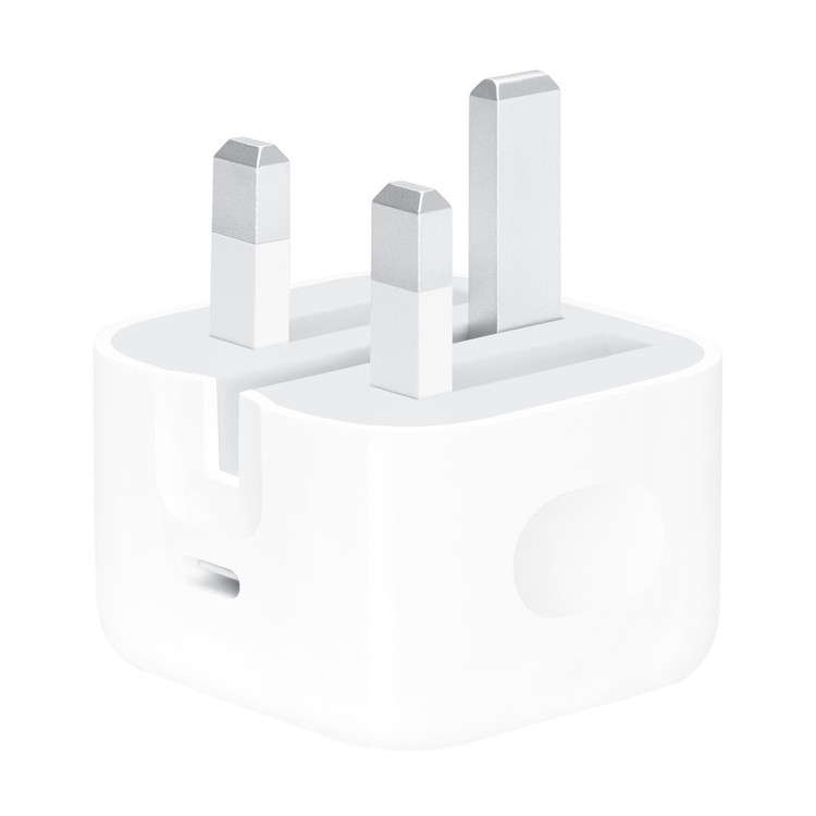 شارژر دیواری سه پین 20 وات USB-C اپل اصل