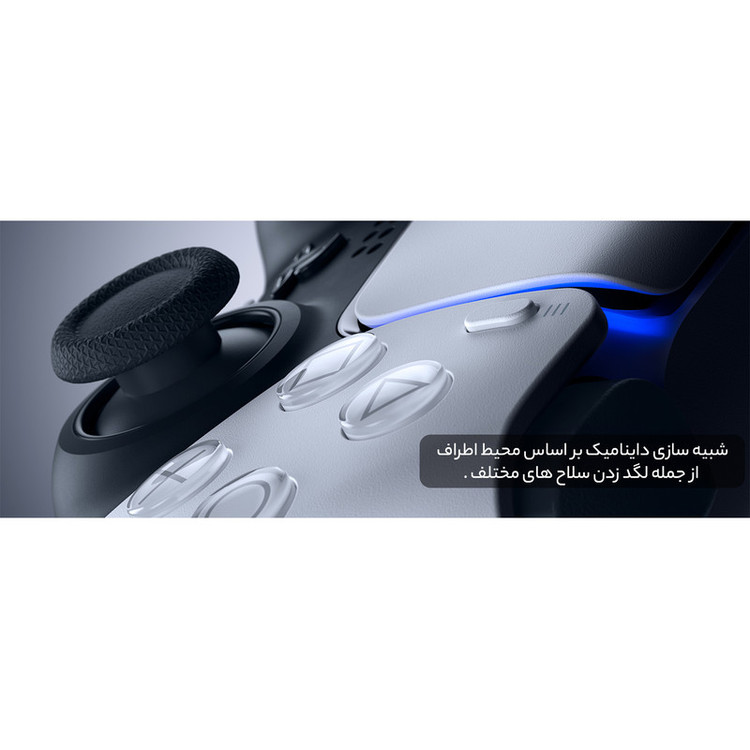 دسته بازی پلی استیشن 5 DualSense سونی مشکی | استوک اورجینال